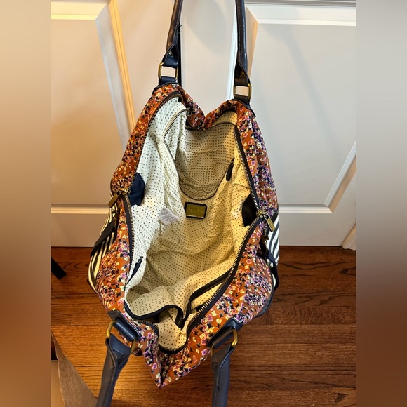 Anthropologie Deux Lux Weekender Duffle Bag. - Picture 2 of 5